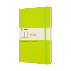 undefined, Moleskine Notizbuch Large/A5 Blanko, Limetten Grün, MOLESKINE Notizbuch HC L/A5 850888 blanko,limetten grün,208 S.