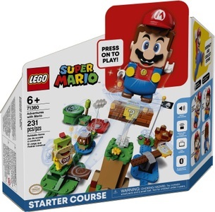 undefined, LEGO Super Mario 71360 Abenteuer mit Mario Starterset, 71360 Super Mario Abenteuer mit Mario - Starterset, Konstruktionsspielzeug