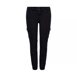 ONLY, Only Knöchellange Cargohose Cargohose, Only - 15170889 Pant, für Damen, Black, Größe 38