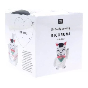 Rico, Set Ricorumi, Lucky cat, Rico Creative Ricorumi Set Lucky cat 25 g, 57.5 m, 100 % CO