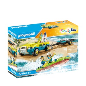 undefined, PLAYMOBIL 70436 Strandauto mit Kanuanhänger, playmobil® Strandauto mit Kanuanhänger 70436