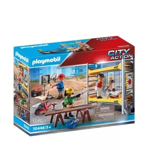 undefined, PLAYMOBIL 70446 Bauger&uuml;st mit Handwerkern, playmobil® Baugerüst mit Handwerkern 70446