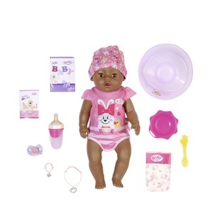 undefined, BABY born Magic Girl mit braunen Augen, Baby Born Babypuppe »Soft Magic Girl Bro«