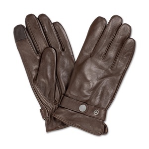 Manor Man, Lederhandschuhe Herren Caramel L, 