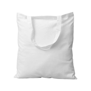 I am Creative, I AM CREATIVE Tasche mit kurzen Henkeln, I AM CREATIVE Stofftasche 38x42cm 1212.71 weiss, mit Kurzhenkel