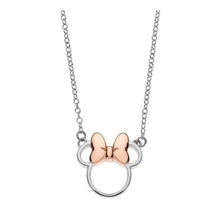 Disney, Halskette Mit Anhänger Damen Zweifarbig 38+2CM, 