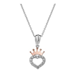Disney, Halskette Mit Anhänger Damen Zweifarbig 38+2CM, 