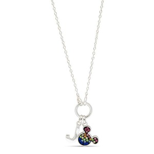 Disney, Halskette Mit Anhänger Damen Silber 38+2CM, 