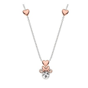 Disney, Halskette Mit Anhänger Damen Zweifarbig 38+2CM, 