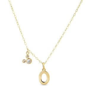 Disney, Halskette Damen Gold 38+2CM, Disney - Kinderkette, One Size, Gold