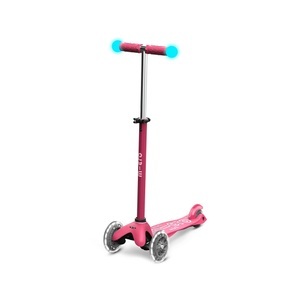 Micro, Micro Mini2grow Deluxe Magic Led Unisex Pink, Micro Mobility Scooter »Mini2Grow Deluxe Magic LED«