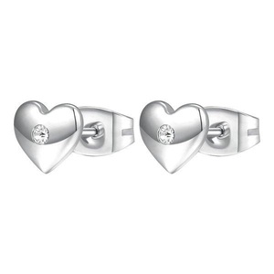 brosway, Ohrstecker Damen Silber ONE SIZE, Brosway Paar Ohrstecker »CHAKRA, BHKE039, BHKE040«, mit Kristallglas