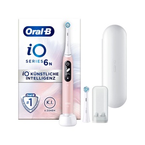 Oral-B, Oral-B iO 6 + Sensitive Zahnbürste pink, Oral-B iO 6 + Sensitive Zahnbürste pink