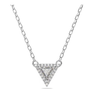 Swarovski, Halskette Damen Silberfarben 38.5CM, Swarovski Ortyx Halsschmuck Damen
