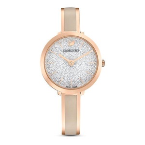 Swarovski, Analoguhr Damen Roségoldfarben ONE SIZE, Swarovski Crystalline Delight Uhren Damen
