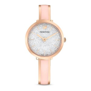 Swarovski, Analoguhr Damen Roségoldfarben ONE SIZE, Swarovski Crystalline Delight Uhren Damen