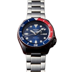 Seiko, Seiko 5 Sports SRPD53K1 Automatic Stahlband, Seiko - Automatikuhr, 5 Sports, 43mm, Silber