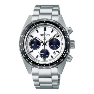 Seiko, Solaruhr Herren Silber 39mm, Seiko - Solaruhr, Prospex, 39mm, Silber