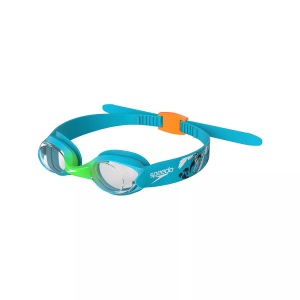 SPEEDO, Schwimmbrille Baby Unisex Azurblau ONE SIZE, Speedo - Schwimmbrille Baby, Infant Illusion Goggle, One Size, Azurblau