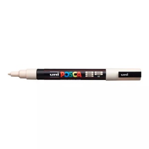 uni-ball, UNI-BALL Posca Marker 0,9-1,3mm PC-3M BEIGE beige, uni-ball Posca Marker, 0,9-1,3mm, beige, PC-3M BEIGE