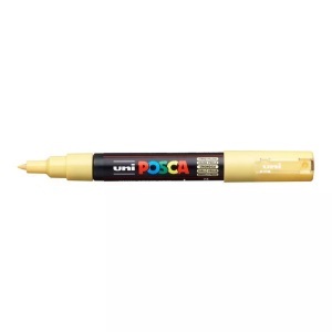 uni-ball, UNI-BALL Posca Marker 7mm PC1MSTRAWYEL jaune, uni-ball Posca Marker, 0.7mm, jaune, PC1MSTRAWYEL