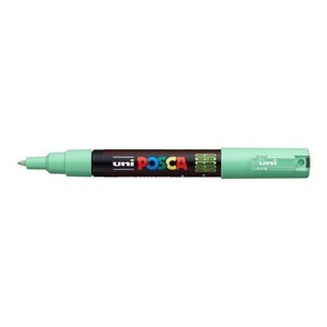 uni-ball, UNI-BALL Posca Marker 7mm PC1M L.GREEN vert clair, uni-ball Posca Marker, 0.7mm, vert clair, PC1M L.GREEN