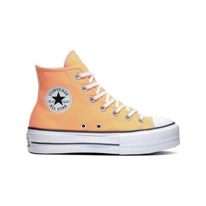 CONVERSE, Chuck Taylor All Star Platform Damen Sneaker, Converse Chuck Taylor All Star Lift Damen Sneaker Orange