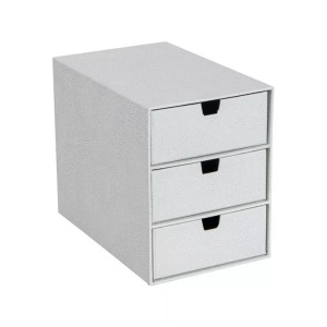 Bigso Box of Sweden, Schubladenbox Schubladenbox, Bigso Box of Sweden - Schubladenbox, 16X25X20.5CM, Zweifarbig