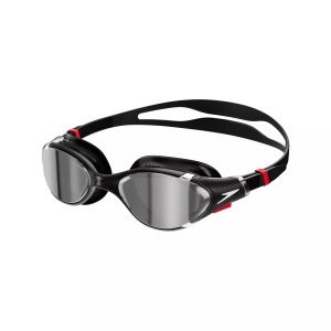 SPEEDO, Schwimmbrille Unisex Grau ONE SIZE, Speedo Biofuse 2.0 - Schwimmbrille Mirror Black / Silver One Size