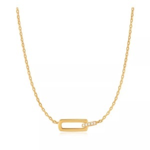 ANIA HAIE, ANIA HAIE Halskette Damen Gold 43.5CM, Ania Haie - Halskette, 43.5CM, Gold