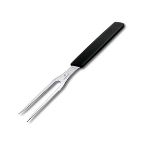 Victorinox Schweiz, Swiss Modern Tranchiergabel Victorinox Schweiz (schwarz, 15 cm), Victorinox Swiss Modern Tranchiergabel schwarz