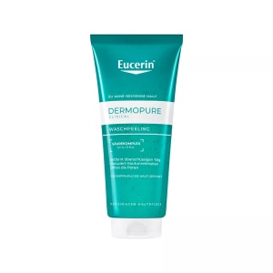 Eucerin, Eucerin - Dermopure Clinical Waschpeeling, Eucerin® Dermopure Clinical Waschpeeling ? AHA & PHA Peeling gegen Mitesser und Hautunreinheiten, für unreine Haut