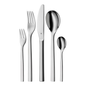 Wmf, WMF - Atria 30-teilige Besteckgarnitur - Silber, WMF Besteck Atria