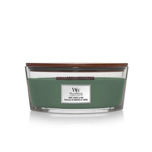 WoodWick, Duftkerze im Glas Duftkerze im Glas, Woodwick Duftkerze »Mint Leaves & Oak«