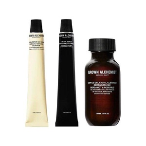 undefined, GROWN ALCHEMIST - 1-2-3 Flaweless Set (Gel 50ml, Detox Serum 10ml, Tagescreme 12ml), Grown Alchemist Grown Alchemist Cleanse, Detox, Activate Kit gesichtspflege 1.0 pieces