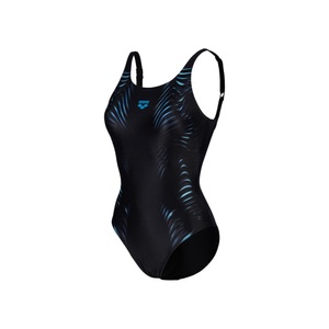 ARENA, Arena Damen Badeanzüge Arena Damen Badeanzüge W Imprint Swimsuit U Back B, Schwarz, ideal für Wassersport, Schwarz, arena - Badeanzug, W Imprint Swimsuit U Back B, 42, Black