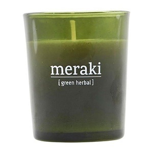 MERAKI, Duftkerze Duftkerze, Meraki Home - Duftkerze Green herbal
