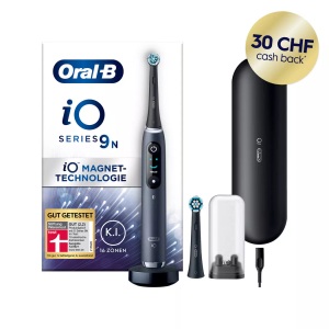 Oral-B, Oral-B iO 9 + Sensitive Zahnbürste schwarz, Oral-B iO Series9+Sensitive Schwarz Elektrische Zahnbürste ? Schwarz