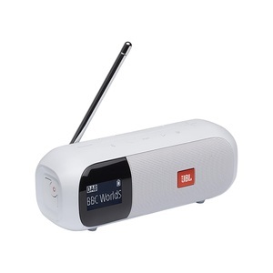 JBL, JBL Tuner 2 Bluetooth® Lautsprecher FM Radio Weiß, JBL Tuner 2 - DAB-Radio (DAB, DAB+, FM, Weiss)