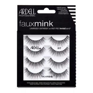 Ardell, Ardell Faux Mink Ardell Faux Mink Faux Mink Multi 817 1.0 pieces, Ardell - Faux Mink 817 Multipack, 4 Paar, Black