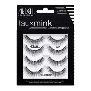Ardell, Ardell Faux Mink Ardell Faux Mink Faux Mink Multi 817 1.0 pieces, Ardell - Faux Mink 817 Multipack, 4 Paar, Black