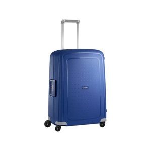 Samsonite 1, Samsonite - Koffer S'Cure Spinner 69 cm / 79 L - Dunkelblau, Samsonite Koffer »S'Cure 79 l«, 4 Rollen