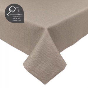 Manor, Manor - Tischdecke, 140x180 cm, Braun, Manor - Tischdecke, 140x180 cm, Braun