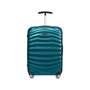 Samsonite 1, Samsonite - Koffer Lite-Shock Spinner 55 cm / 36 L - Petrol, Samsonite Koffer »Lite Shock Spinner«, 4 Rollen