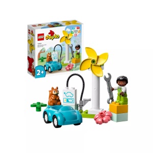 LEGO, 10985 DUPLO Windrad und Elektroauto, Konstruktionsspielzeug, LEGO® DUPLO® 10985 Windrad und Elektroauto
