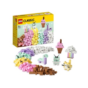 LEGO, 11028 Classic Pastell Kreativ-Bauset, Konstruktionsspielzeug, LEGO® Konstruktionsspielsteine