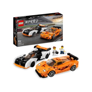 LEGO, 76918 Speed Champions McLaren Solus GT & Mc Laren F1 LM , Konstruktionsspielzeug, LEGO® Konstruktionsspielsteine »Solus GT & McLaren F1 LM«