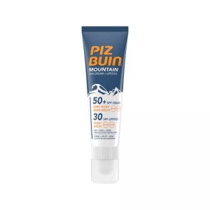 Piz Buin, PIZ BUIN Mountain Combi SPF 50+ Lipstick SPF 30 (20 ml), Piz Buin® Mountain Sonnenschutzcreme + Lippenstift Spf50+
