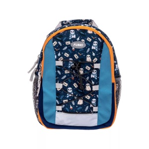 Funki, Funki Kinder-Rucksack, blau, Magic Owl, 28cm x 25cm x 11cm, 6022.019, Funki Kinderrucksack »Raumwunder«