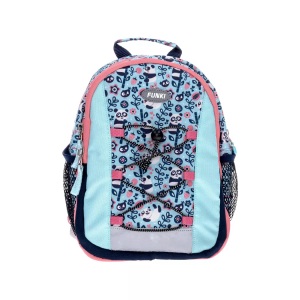 Funki, Funki Kinder-Rucksack, türkis, Happy Panda, 28cm x 25cm x 11cm, 6022.02, Funki Kinderrucksack »Raumwunder«